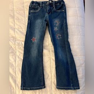 Wallflower Girls Jeans Size 5 With adjustable waist